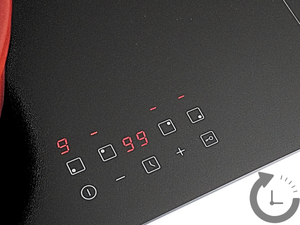 4 Zones Electric Induction Hob with Powerful Boost Function, STARCHARTS Built-in Electric Hob 4 burners,59cm cooktops with 9 Power Levels, 99 Minutes Timer, Child Lock, Safety Residual Heat Indicator