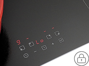 4 Zones Electric Induction Hob with Powerful Boost Function, STARCHARTS Built-in Electric Hob 4 burners,59cm cooktops with 9 Power Levels, 99 Minutes Timer, Child Lock, Safety Residual Heat Indicator