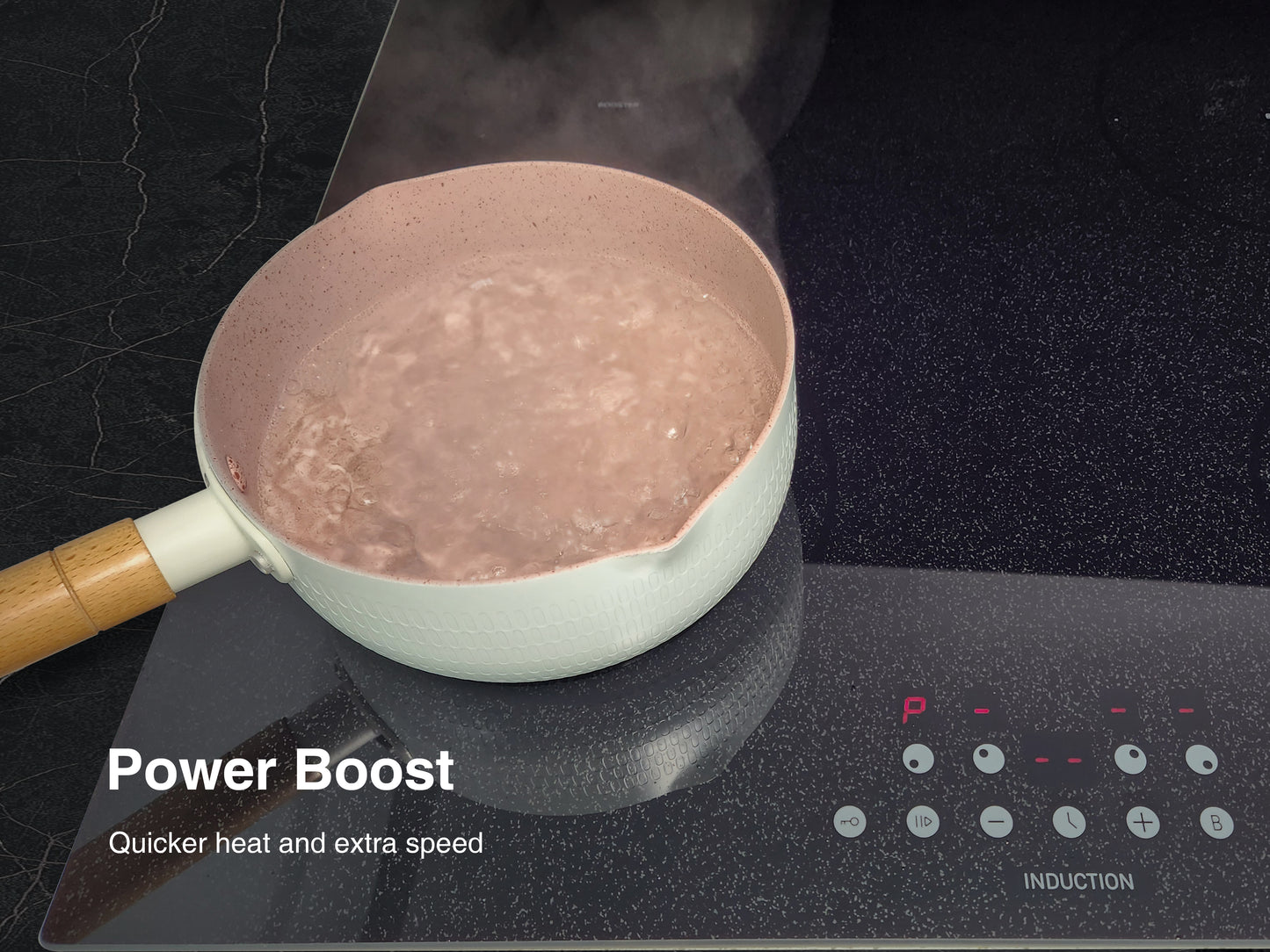 STARCHARTS Build-in Induction hob 4 zone 7200W, 4 Boost, Build-in Electric Cooktops with Italy ILVA glass